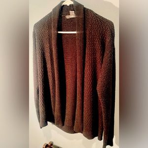 89th & Madison Black Medium Cardigan